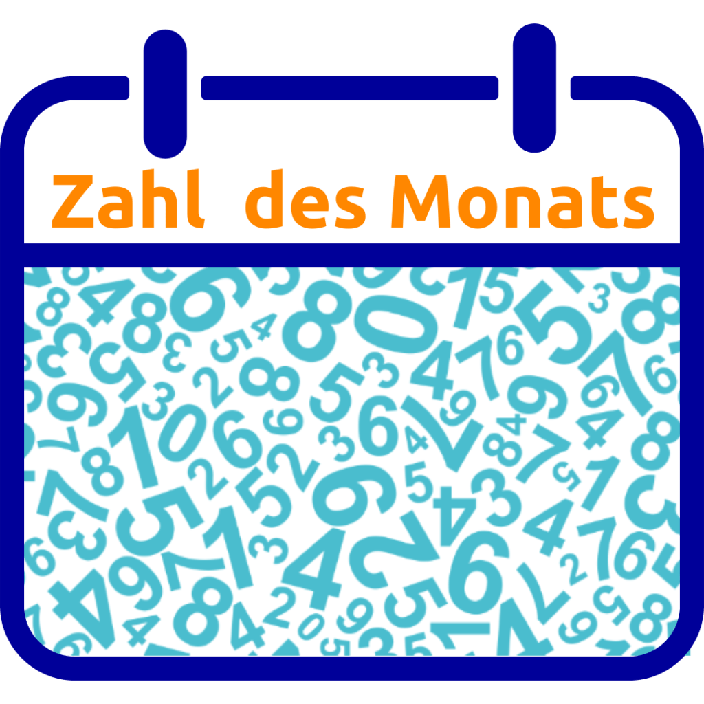 Icon Zahl des Monats transparent