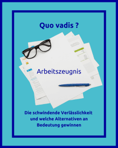 Arbeitszeugnis