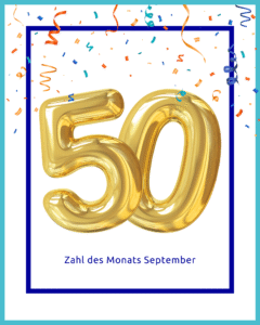 Zahl des Monats September 2025