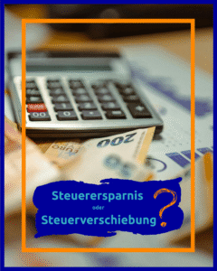 Steuerersparnis